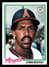 1978 Topps #655 Lyman Bostock Near Mint  ID: 521640