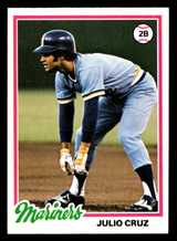1978 Topps #687 Julio Cruz Near Mint+ RC Rookie  ID: 521764