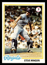 1978 Topps #696 Steve Mingori Near Mint  ID: 521801