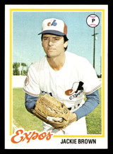 1978 Topps #699 Jackie Brown Near Mint+  ID: 521815