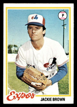 1978 Topps #699 Jackie Brown Ex-Mint 