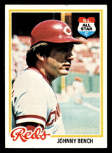 1978 Topps #700 Johnny Bench Ex-Mint  ID: 521818