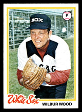 1978 Topps #726 Wilbur Wood Ex-Mint 