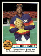 1979 Topps #203 J.R. Richard RB Near Mint  ID: 522129
