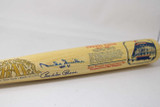 Pee Wee Reese Duke Snider Cooperstown Bat Signed Auto Signed PSA/DNA Dodgers Stadium Series
