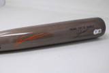 Gunnar Henderson Model CH271 Maple Bat Signed BAS Beckett Authentication Orioles Orange Grey