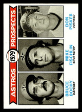 1979 Topps #718 Bruce Bochy/Mike Fischlin/Don Pisker Astros Prospects Near Mint+ RC Rookie  ID: 522685