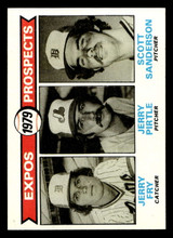 1979 Topps #720 Jerry Fry/Gerry Pirtle/Scott Sanderson Expos Prospects Near Mint+ RC Rookie 