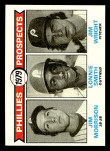 1979 Topps #722 Jim Morrison/Lonnie Smith/Jim Wright Phillies Prospects Near Mint RC Rookie  ID: 522689