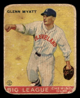 1933 Goudey #10 Glenn Myatt Poor RC Rookie  ID: 522696