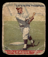 1933 Goudey #13 Lafayette Thompson Poor RC Rookie 