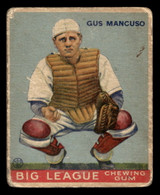 1933 Goudey #41 Gus Mancuso Good RC Rookie 