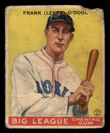 1933 Goudey #58 Lefty O'Doul Poor RC Rookie  ID: 522707