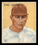 1933 Goudey #124 Earl Whitehill Good RC Rookie 