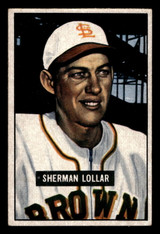 1951 Bowman #100 Sherm Lollar Ex-Mint 