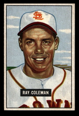 1951 Bowman #136 Ray Coleman Ex-Mint 