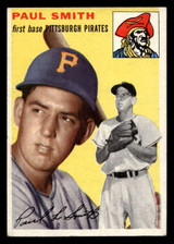 1954 Topps #11 Paul Smith Excellent+ RC Rookie  ID: 522787