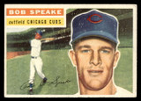 1956 Topps #66 Bob Speake Grey Backs Very Good RC Rookie White Back 