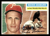 1956 Topps #120 Richie Ashburn Grey Backs Excellent White Back 