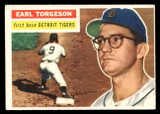1956 Topps #147 Earl Torgeson Grey Backs Excellent Gray Back 