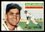 1956 Topps #176 Alex Kellner Grey Backs Excellent+ Gray Back 