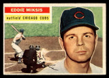 1956 Topps #285 Eddie Miksis Very Good  ID: 522920