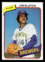 1980 Topps #24 Jim Slaton Near Mint+ 