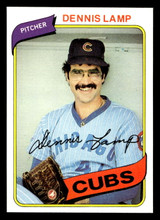 1980 Topps #54 Dennis Lamp Near Mint+ 