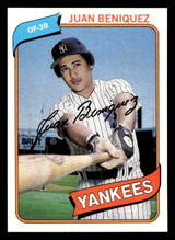 1980 Topps #114 Juan Beniquez Near Mint+ 