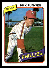 1980 Topps #136 Dick Ruthven Ex-Mint 