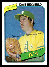 1980 Topps #177 Dave Heaverlo Near Mint+ 