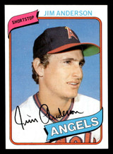 1980 Topps #183 Jim Anderson DP Near Mint+ 