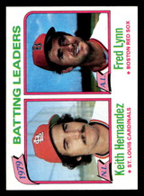 1980 Topps #201 Keith Hernandez/Fred Lynn LL Near Mint 