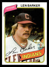 1980 Topps #227 Len Barker Near Mint+ 
