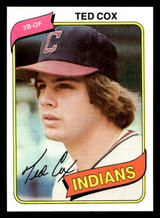 1980 Topps #252 Ted Cox Near Mint+ 