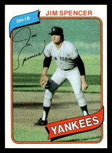 1980 Topps #278 Jim Spencer Near Mint+ 
