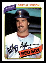 1980 Topps #376 Gary Allenson Near Mint RC Rookie 