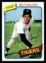 1980 Topps #392 Milt Wilcox Near Mint 