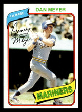 1980 Topps #396 Dan Meyer Near Mint+ 