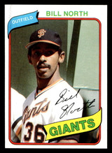 1980 Topps #408 Bill North Near Mint 