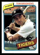 1980 Topps #416 Tom Brookens Near Mint+ RC Rookie 