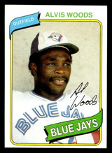 1980 Topps #444 Alvis Woods Near Mint 