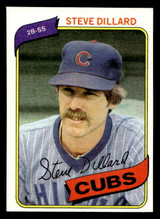 1980 Topps #452 Steve Dillard Ex-Mint 