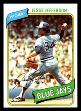 1980 Topps #467 Jesse Jefferson Near Mint+ 