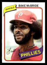 1980 Topps #495 Bake McBride Near Mint+ 