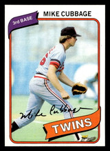 1980 Topps #503 Mike Cubbage Near Mint 