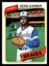 1980 Topps #504 Gene Garber Near Mint 