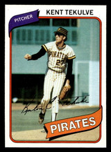 1980 Topps #573 Kent Tekulve Near Mint+ 