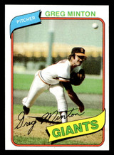 1980 Topps #588 Greg Minton Near Mint+ 
