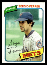 1980 Topps #619 Sergio Ferrer Near Mint 